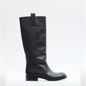 Marc By Marc JacobsBlack Leather Mid-calf Riding BootSize 39 (8.5)
